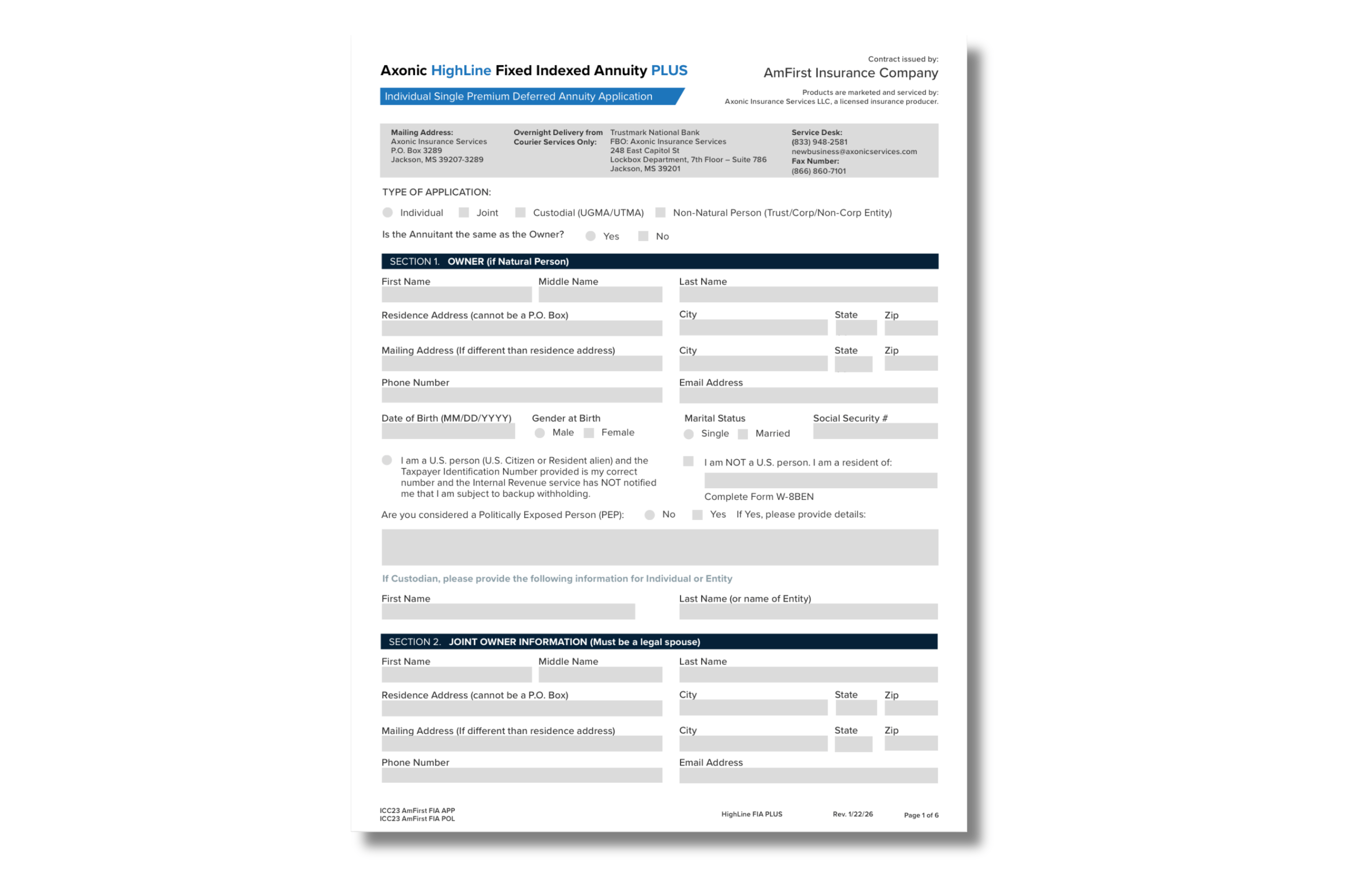 Highline Plus | FIA — Axonic Insurance