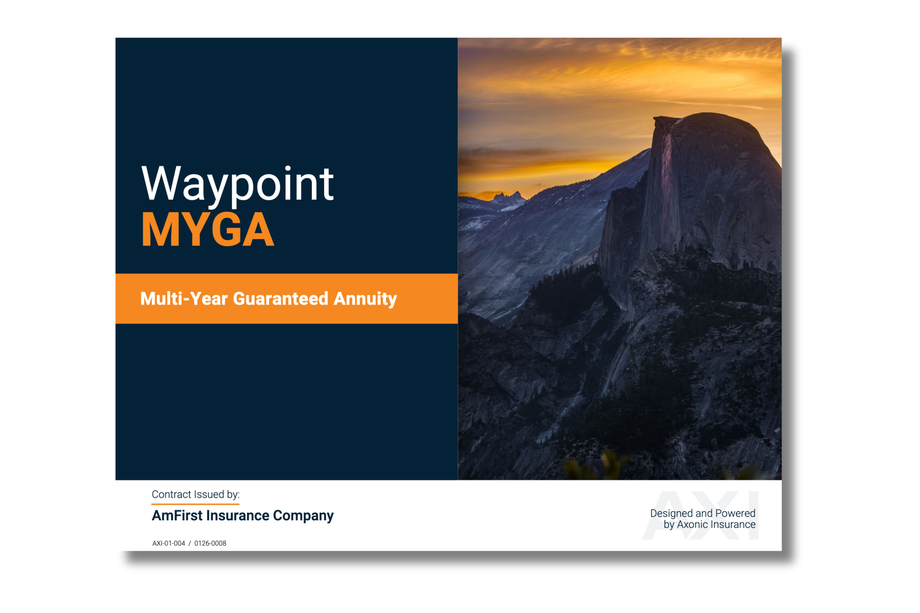 Product Materials Graphics for AXI Website