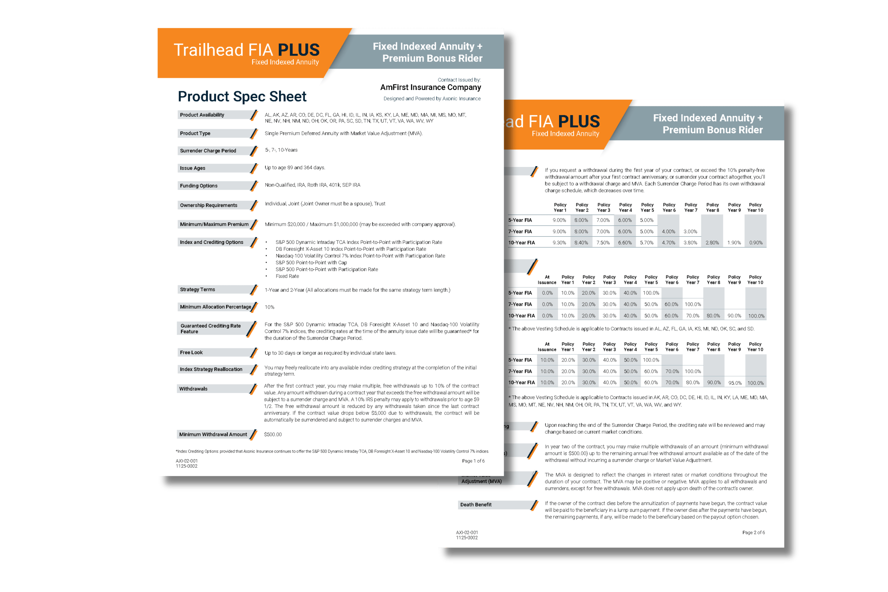 Trailhead + Spec Sheet